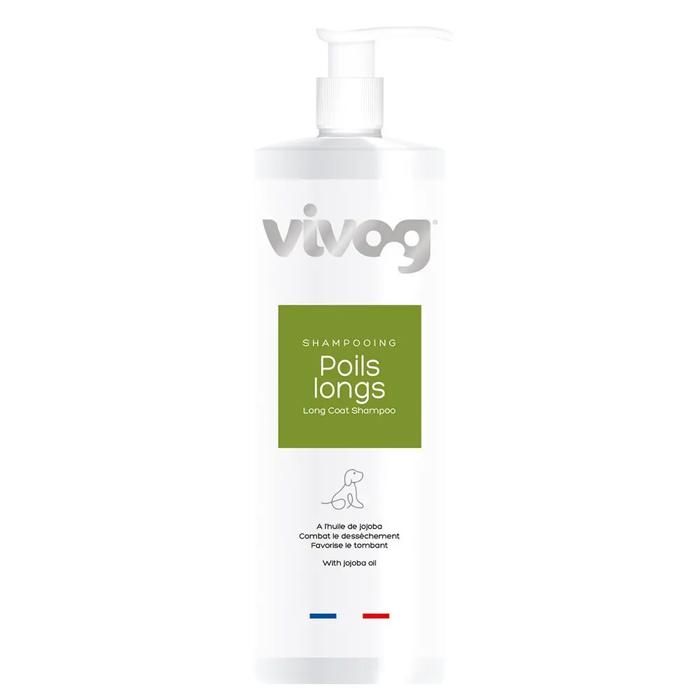 Shampoing pour chien poils longs Vivog - blanc - Blanc - 200 ml Shampoing pour chien poils longs Vivog - blanc - Blanc - 200 ml