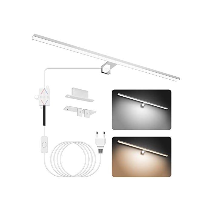 Applique murale - NIORSUN - Double température (4000K/6000K) - 80 cm 18W - 2000 lm - IP44