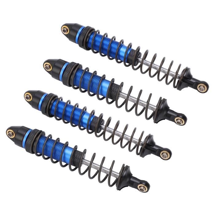 4 Amortisseurs Huilés Pour Voiture RC 1/10 - 55 Mm - Avant/arrière - Métal