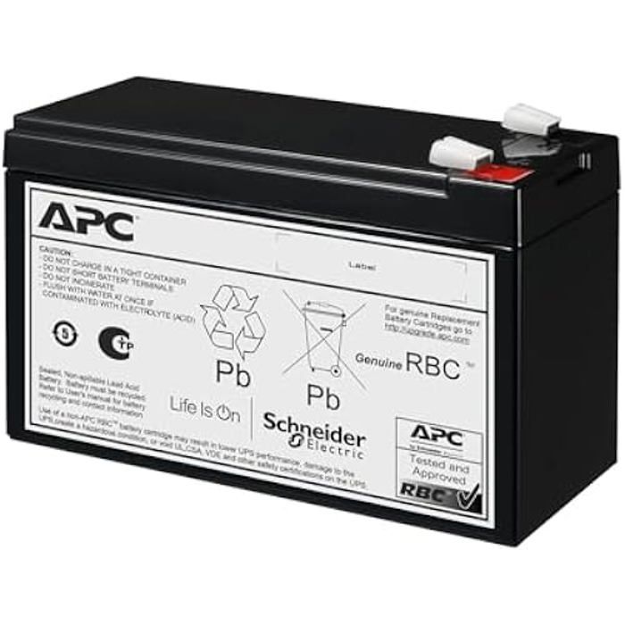 APC Eurotone 176 Cartouche de Rechange pour onduleur APC BVX1600LI BVX1600LI-GR BX1600MI BX1600MI-FR BX1600MI-GR