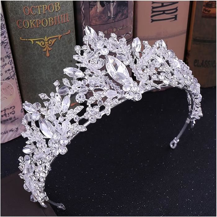 Tiara Diadème Bandeau Mariée Bijoux Bijoux de cheveux strass mariage mariée communion Tiara Diadème Bandeau Mariée Bijoux Bijoux de cheveux strass mariage mariée communion