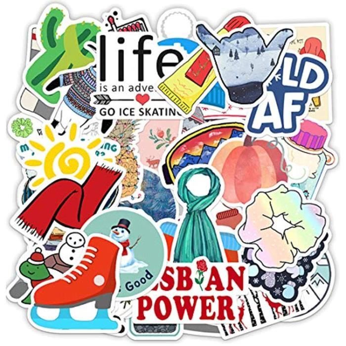 Jeu De Coloriage Abt6n Autocollants Pour Ordinateur Portable Autocollants Pour Bouteilles D Eau Autocollants Impermeables Estheti Achat Vente Jeu De Coloriage Dessin Pochoir Cdiscount