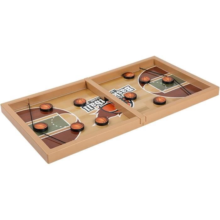 PRIMUZ Jeu De Hockey Sur Table – Version De Bureau Avec Flipper – 2 Joueurs – Thèmes Hockey/ Dinosaure/Astronaute