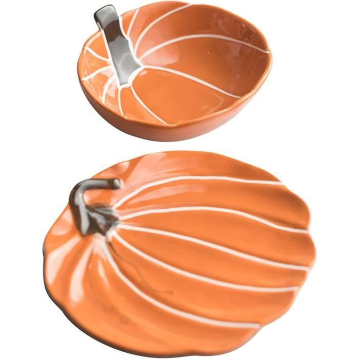 4 Assiettes à Salade En Mélamine Coquillages Marins - 9 Pouces, Résistantes - Occasion