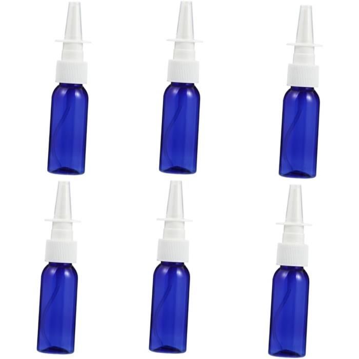 Flacons Pulvérisateurs Nasaux 30 Ml – Lot De 10, Rechargeables, Pour Voyage Et Usage Médical (bleu)