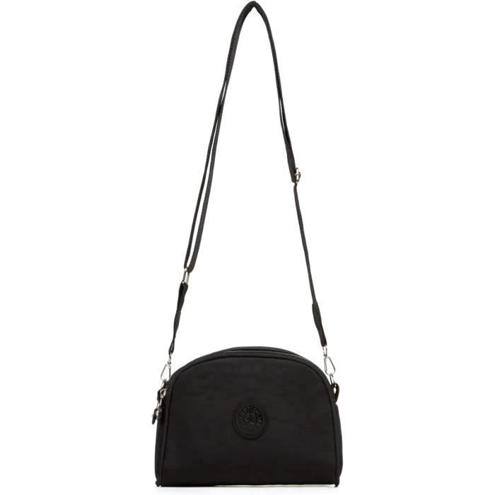 Sac Bandouli re Pour Femme Avec Plusieurs Compartiments En Tissu