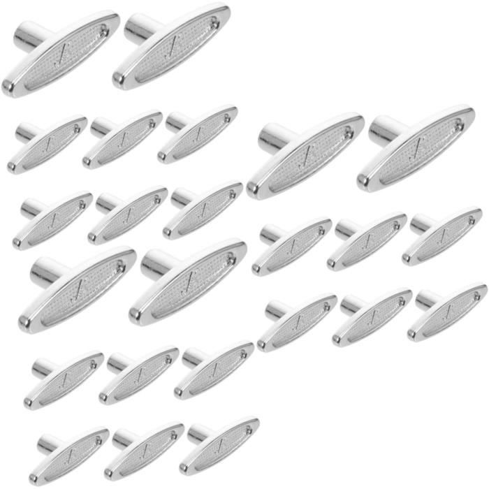 Pièces Pour Machine à Badges – 100 Pièces De 58 Mm (2-1/4”), Porte-clés Miroir, Boutons