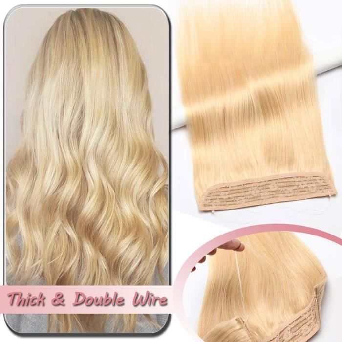 perruque invisible cheveux naturels