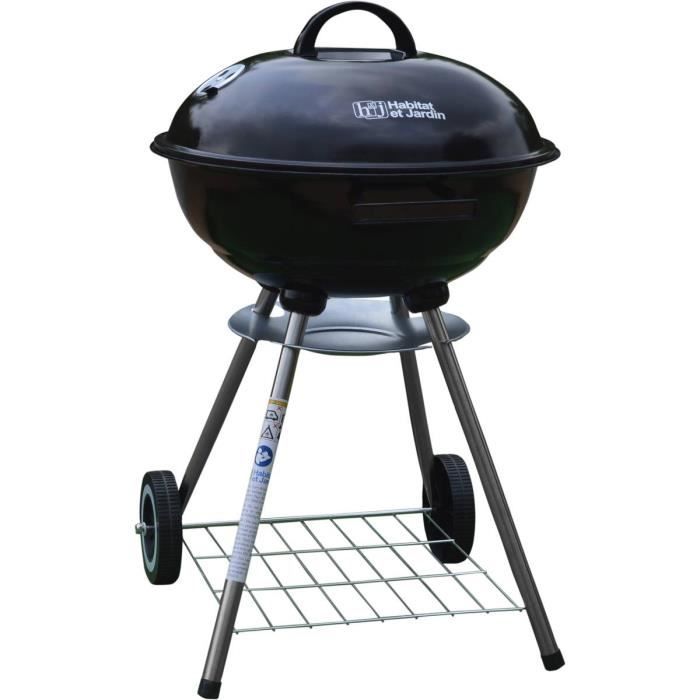 Petit Barbecue Charbon Rond Barbecue Charbon De Bois Royal O 44 Cm Noir Achat Vente