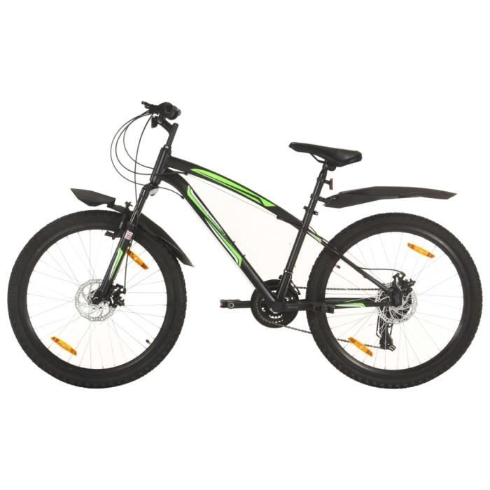 659MONDIAL Velo VTT Velo de montagne Velo a assistance electrique 21 vitesses Roues de 26 pouces 36 cm Noir VENTE FLASH Cdiscount Sport