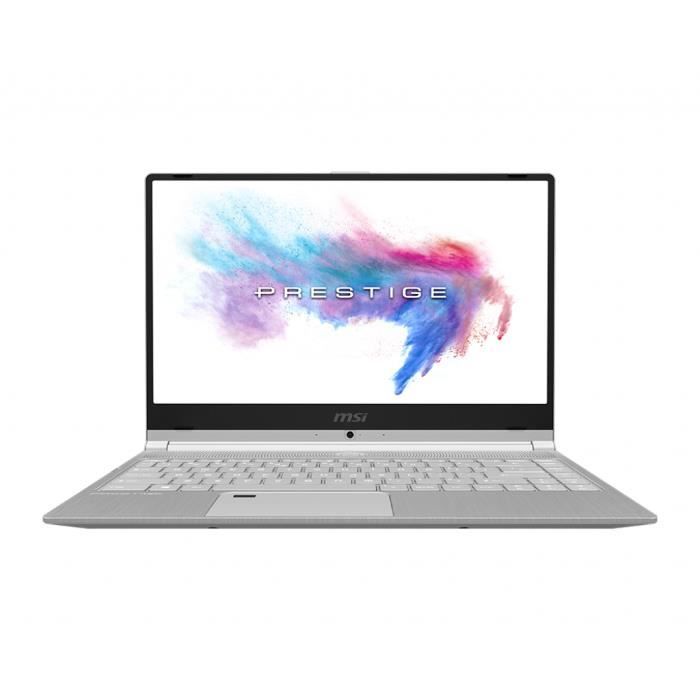 Top achat PC Portable MSI PC Portable - PS42 Modern 8MO-298FR - 14" FHD - I7 8565U - RAM 8Go -  256Go SSD - UMA - Windows 10 pas cher