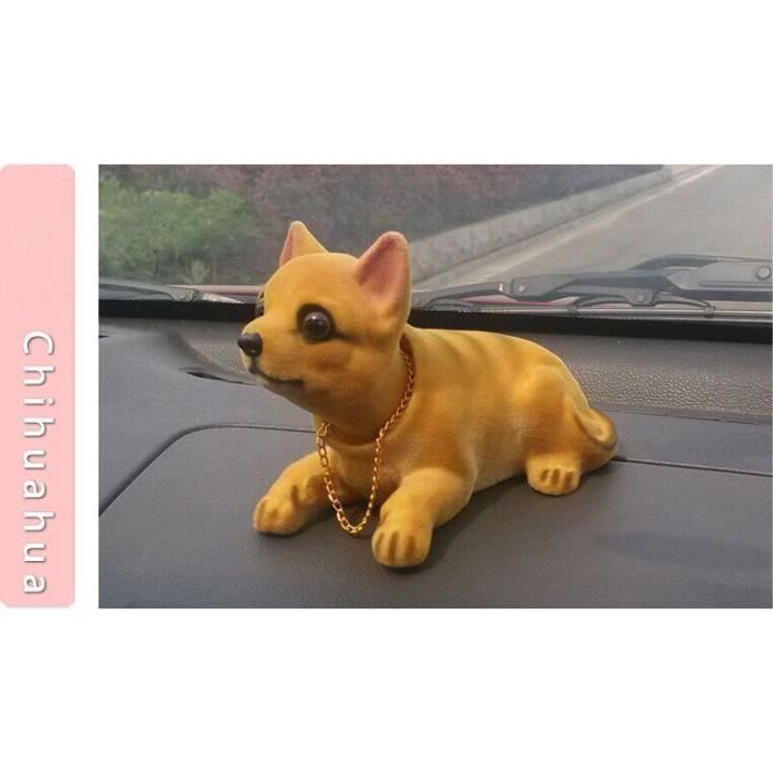 Chien de plage qui remue la t/ête Voiture Plage arri/ère 20x10Cm Mod/èle 4