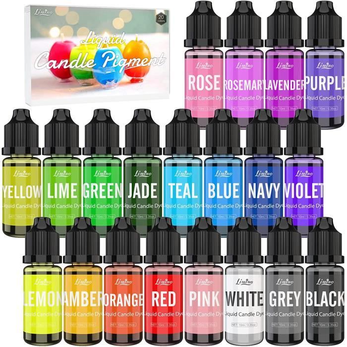 Set De 8 Colorants Pour Silicone Liquide - 10ml Par Couleur - Pigments Intenses Pour Moulage Et Résine