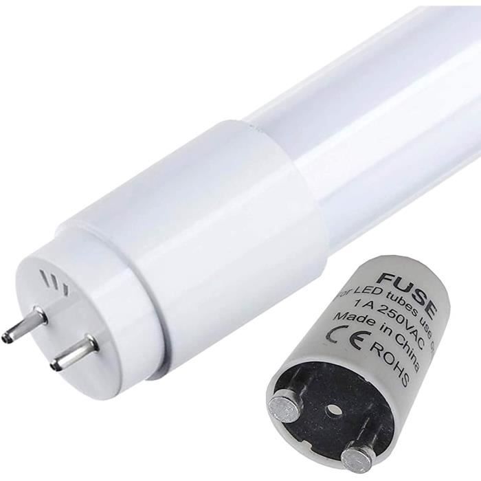 ECLAIRAGE NEON LED Pack 5x Tube LED 120 cm. 18w. Couleur blanc froid
