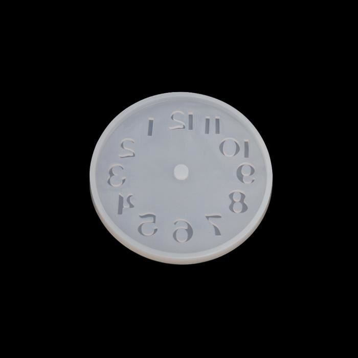 Kit 60 Pièces Pour Créer Horloges En Résine - Moules Chiffres, Constellations, Outils