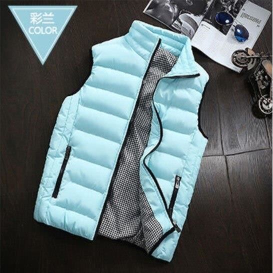 Couleur bleu clair taille 5XL Gilet sans manches pour homme veste