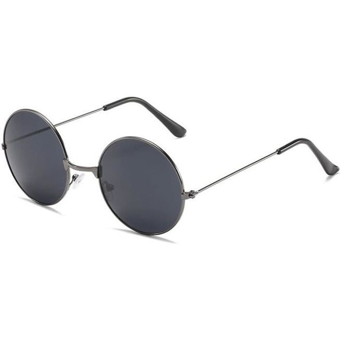 Lunettes de soleil ronde homme - Cdiscount