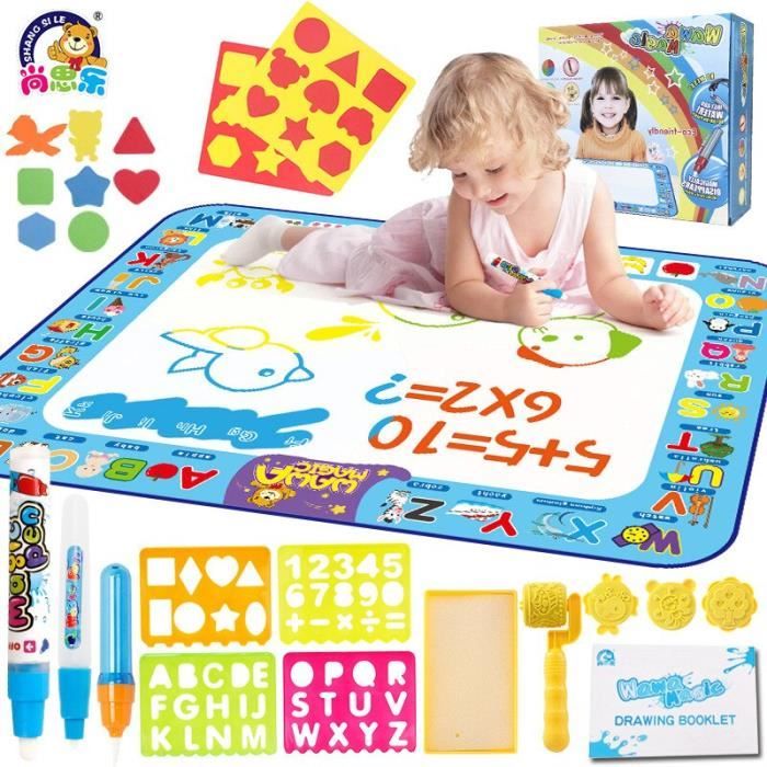 Dessin - Graphisme,Tapis à eau magique,tablette de dessin de coloriage pour  enfants en bas âge 1 2 4 ans,tapis de - Type XTJD004 - Cdiscount Jeux -  Jouets