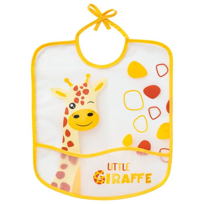 babycalin-bavoir-b-b-plastique-6-mois-girafe-bavoir-poche-28x32