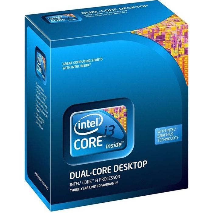 Top achat Processeur PC Intel Core i3 550 Clarkdale Dual-Core pas cher