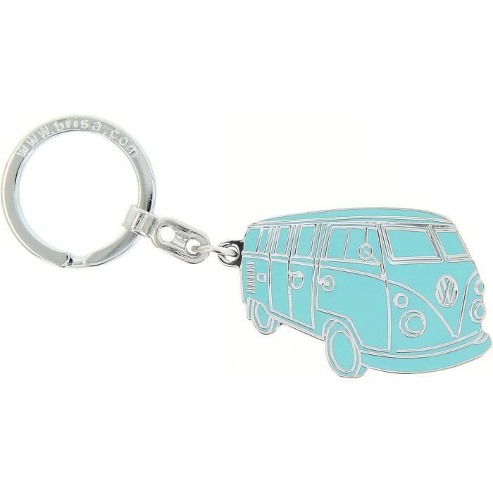 Porte-clés Volkswagen Bus T1 Rose - Vintage, Fun, Neuf, Idée Cadeau Parfaite