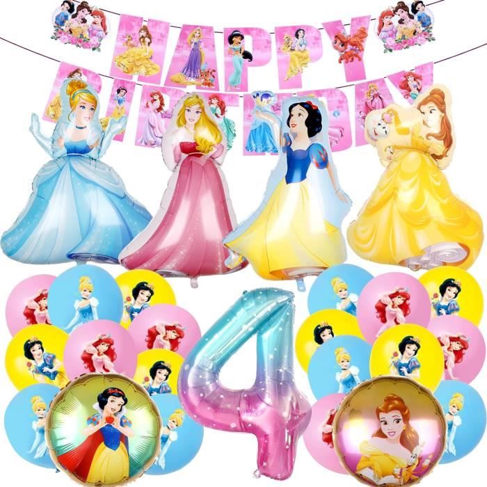 Deco Anniversaire Vaisselle kit Princesse,Décoration de fête d