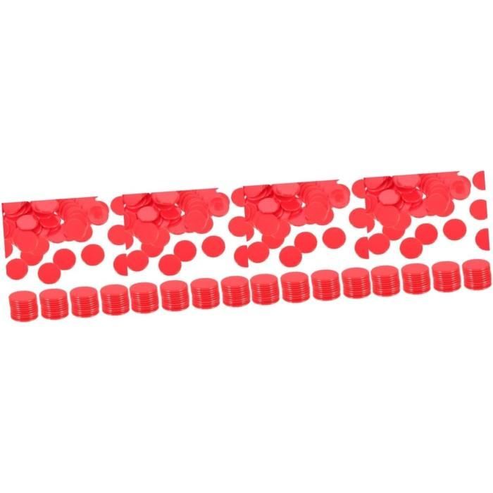 Lot De 100 Jetons De Bingo Verts Vifs - Pièces De Comptage Pour Jeux De Société, Activités éducatives Et Mathématiques