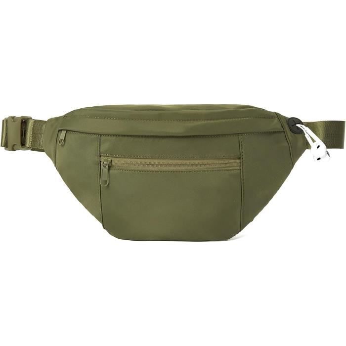 Sacchetto A Cintura / Bananiera Sportiva Regolabile – Colore Verde – Nuovo Con Etichette