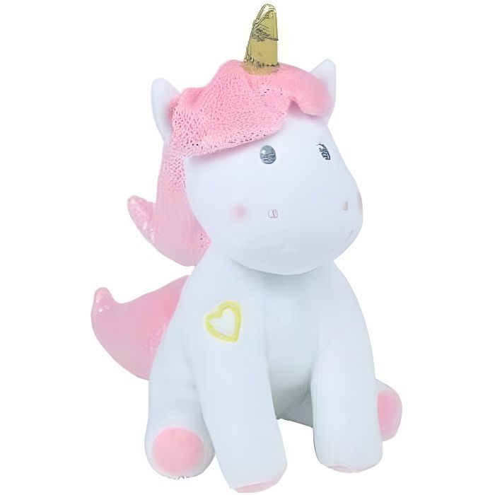 Jouet Peluche - Jemini - Luminou - Musicale et Lumineuse - Blanc Rose Jouet Peluche - Jemini - Luminou - Musicale et Lumineuse - Blanc Rose