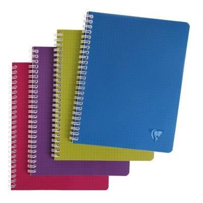 Cahier Spirales A5-120 pages Les Cakes de Bertrand Coiffe Fleurie