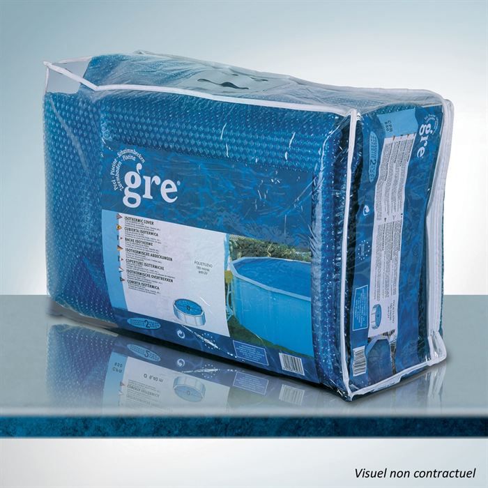 Gre Bache Pour Piscine Acier Ronde O 550 Anti U V A Achat Vente Bache Couverture Gre Bache Piscine Ronde O 550 Cdiscount