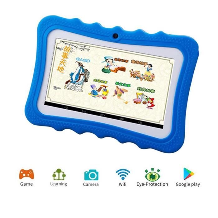  Tablette pour enfant 7 pouces WIFI caméra