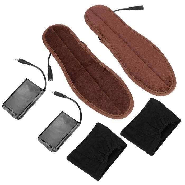 Comparer les prix de Garosa semelle intérieure à batterie au lithium Température Batterie au lithium 8-10H Semelle intérieure chauffante Coussin de