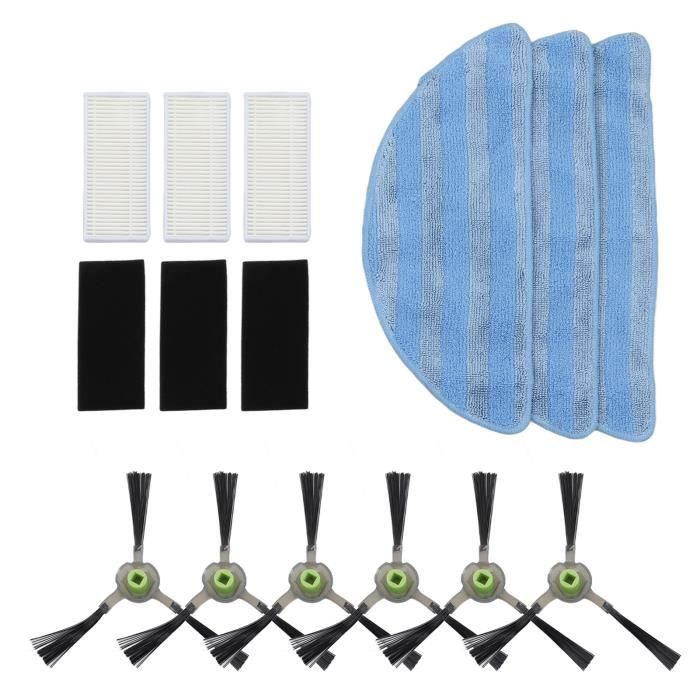 Kit Accessoires Complet Pour Aspirateur Yeedi K650 - Vadrouilles, Brosses Et Filtres