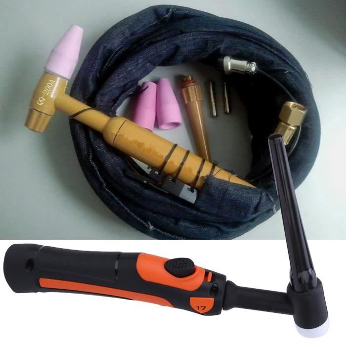 Kit 28 Pièces Pour Torche TIG - Corps De Pince, Buses, Capuchons Pour WP 17/18/26