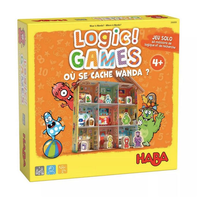 Haba Logic! Games Ou Se Cache Wanda ? Nouveau - vue 3