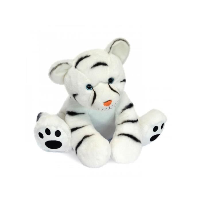 Histoire D Ours Bebe Tigre Blanc 35 Cm Cdiscount Jeux Jouets