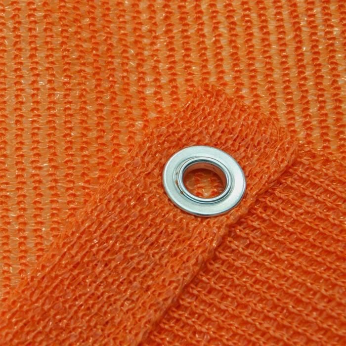 Brise Vue Pour Balcon Basic Tissu Respirant Orange 0 9 X 3 M