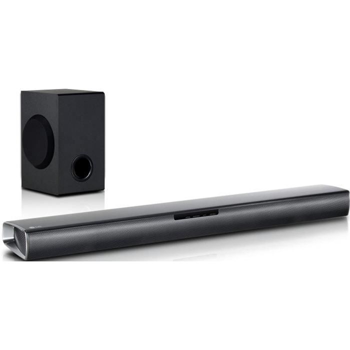 LG SJ2 Barre de son 2.1 Bluetooth 4.0 160W Caisson de basses