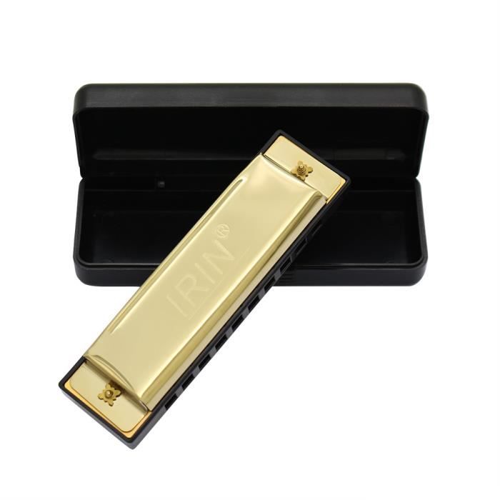 HARMONICA BLUES EN SI MAJEUR 10 COMPARTIMENT DIATONIQUE