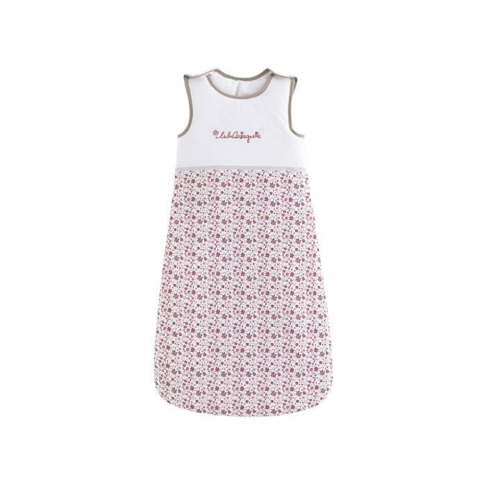 LULU CASTAGNETTE Gigoteuse Coton Brod e Garnet Liberty 90 cm Rose