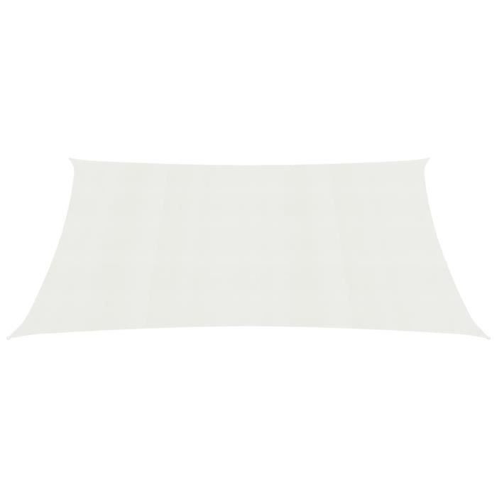 Amagenix Voile D'ombrage Rectangulaire, 185 G/m², Tissu Perméable