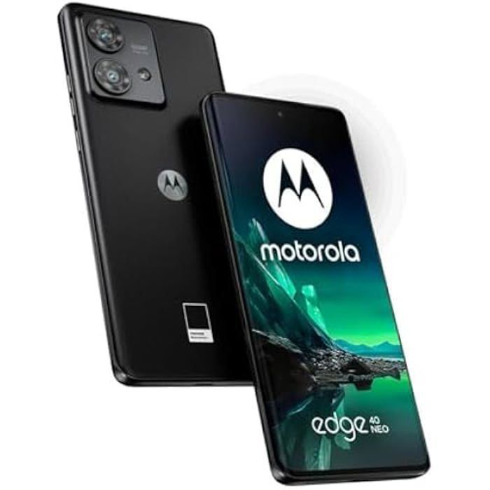 Smartphone Motorola Edge 40 Neo 16.6 cm (6.55) Dual SIM Android 13 5G USB Type-C 12 GB 256 GB 5000 mAh Noir