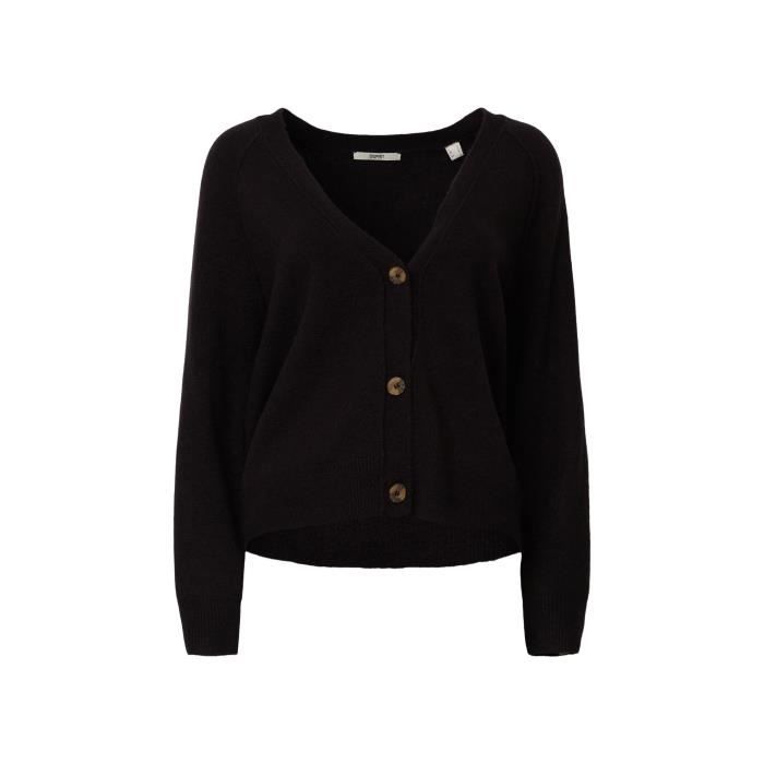 Cardigan avec boutons femme Esprit black XS Black Cdiscount Pret a Porter