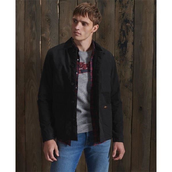 Superdry A1 Veste Décontractée Femme - 4 Poches Chore Jacket - Style Urbain Confortable