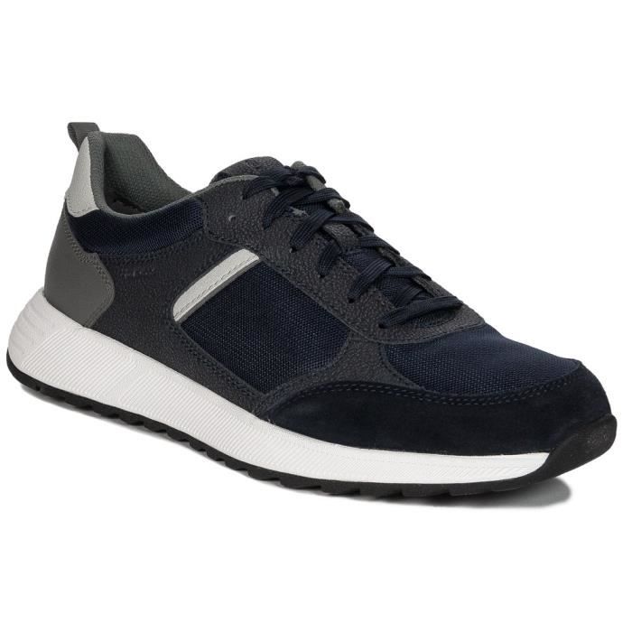Geox Baskets - GEOX - U45F1A014EKC4422 - Homme - Noir - Lacets