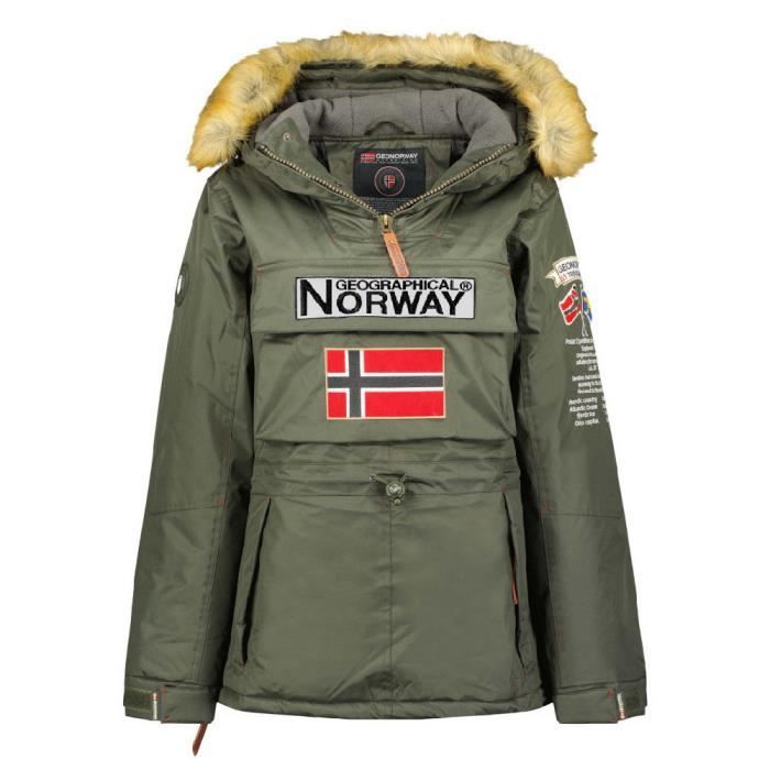Parka Kaki Femme Geographical Norway Bridget