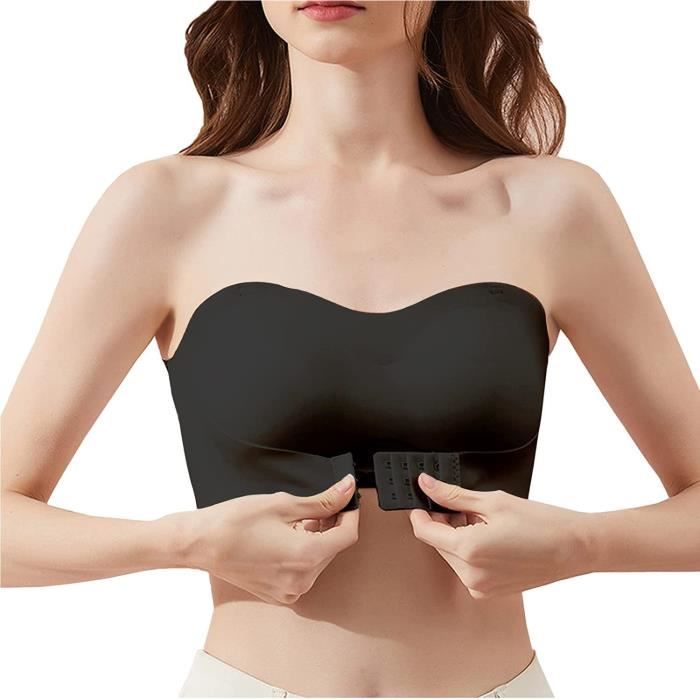 SOUTIEN-GORGE Femme Soutien-Gorge Plungé Push Up Armatures Soutien