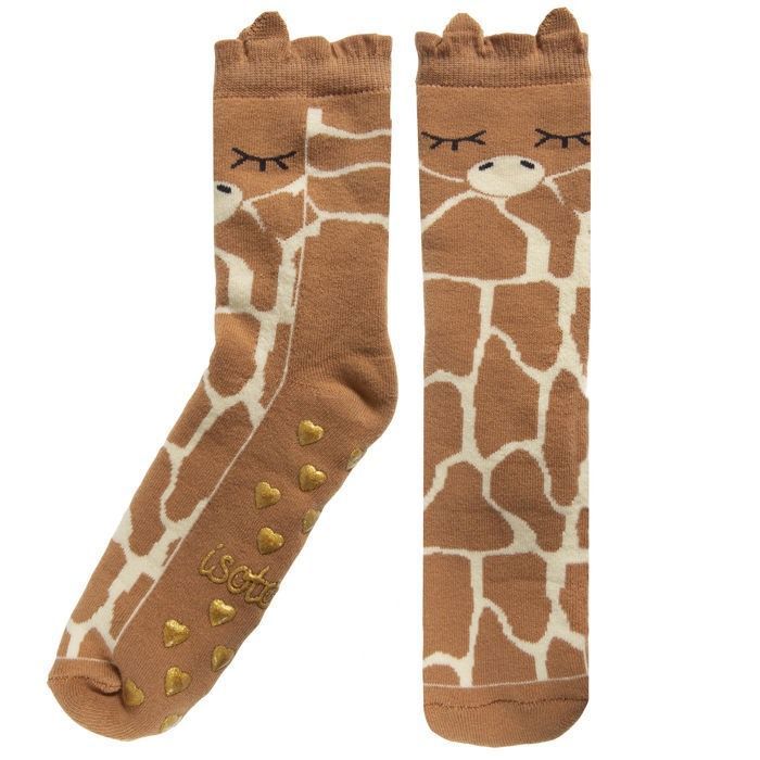 Chaussettes Anti-dérapantes Enfant Isotoner - Motif Pingouin, Coton, Pour La Maison - 11