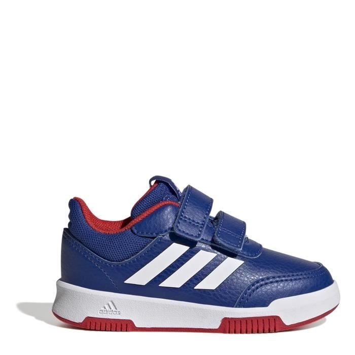 Adidas Baskets Basses Enfants - Adidas Tensaur 3 - Cuir - À lacets - Bleu